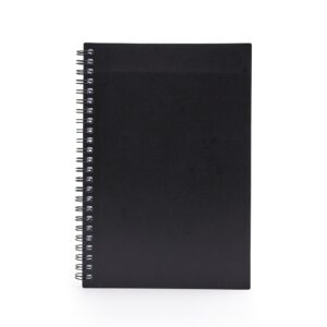 Caderno A5 Plastico PRETO 16251
