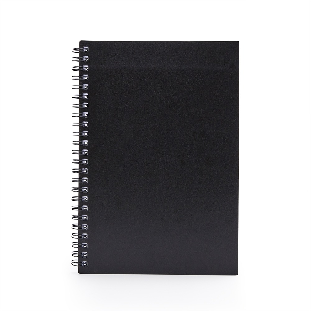 Caderno A5 Plastico PRETO 16251