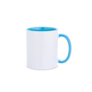 Caneca Ceramica 330ml AZUL CLARO 25345