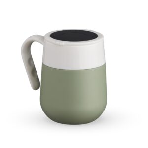 Caneca Termica 500ml com Display LED VERDE CLARO 14066