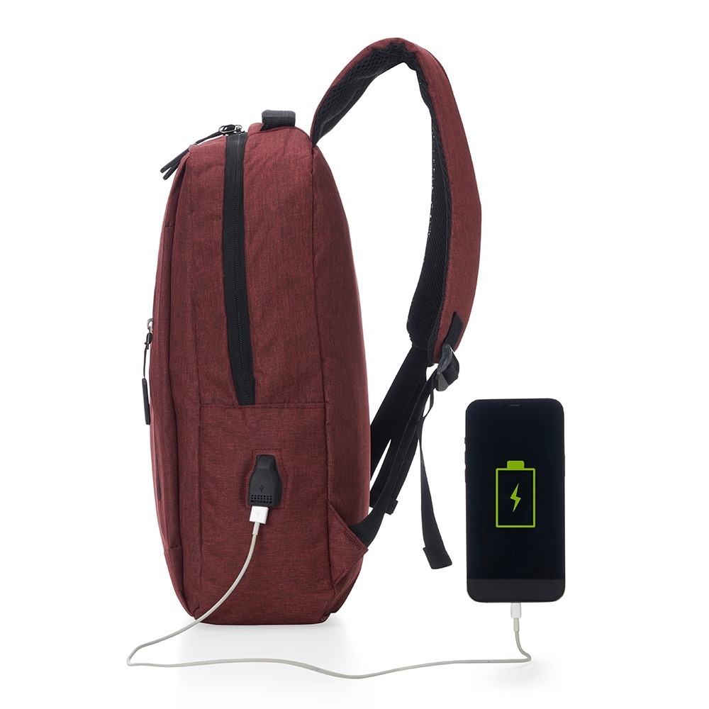 Mochila de Nylon USB 18L 13163d2