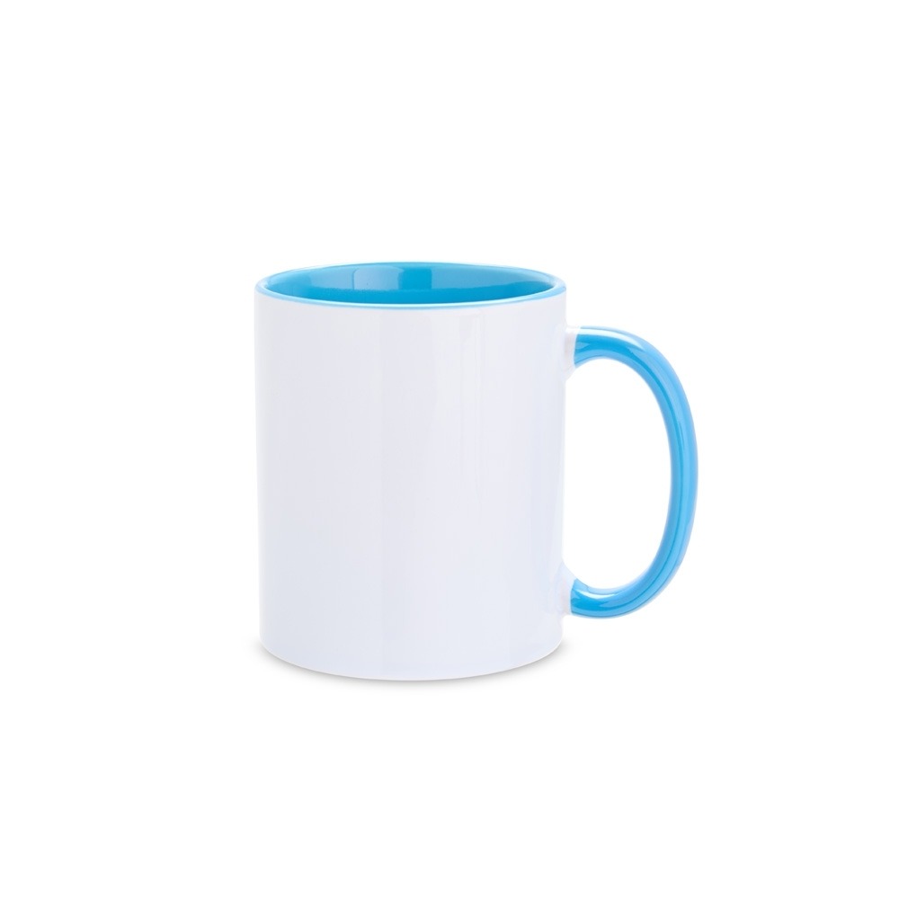 Caneca Ceramica 330ml AZUL CLARO 25345