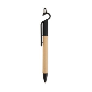 Caneta Ecologica Touch com Suporte PRETO 20236