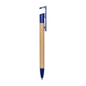 Caneta Ecologica com Suporte para Celular AZUL 16967