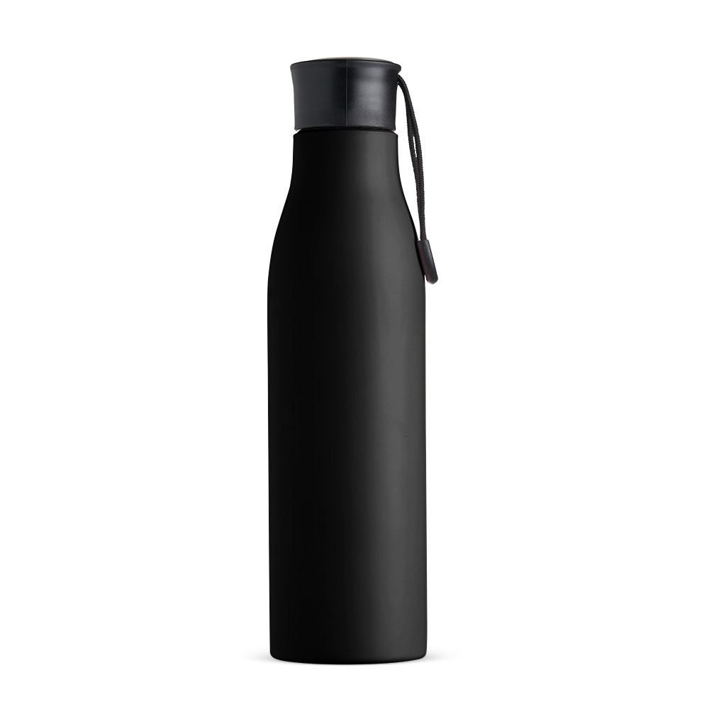 Garrafa Inox 800ml PRETO 18607