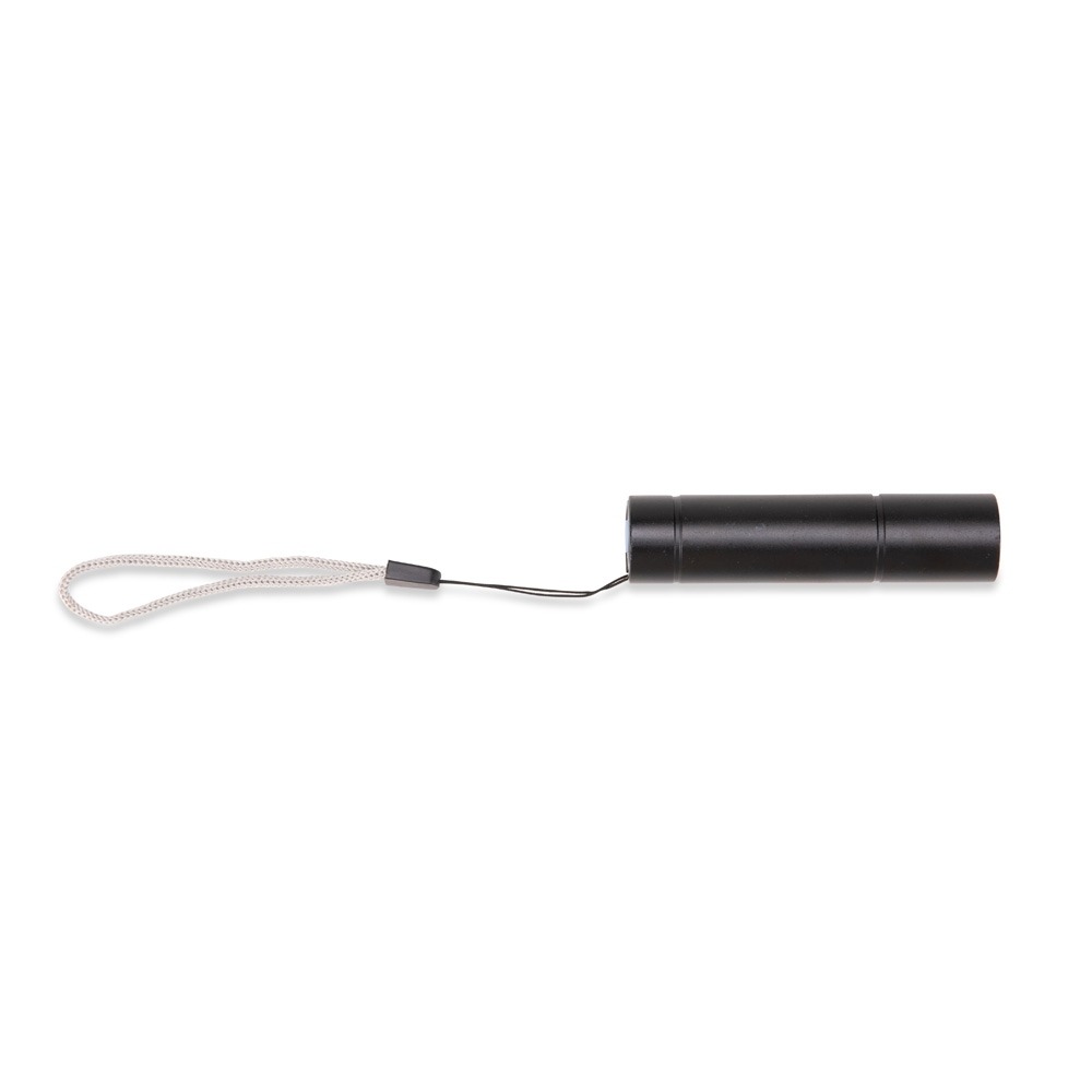 Lanterna Metal Recarregavel PRETO 29035