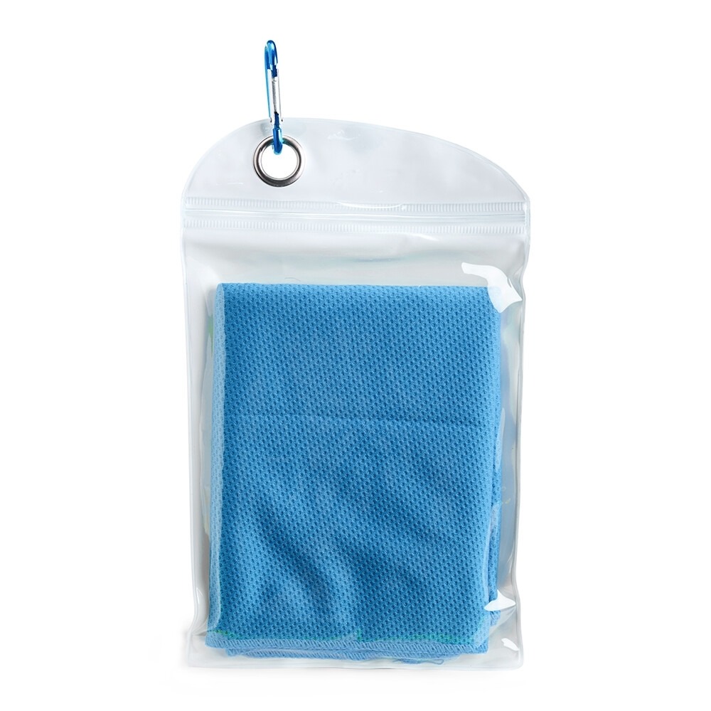 Toalha Esportiva Refrescante de Elastano AZUL CLARO 22822