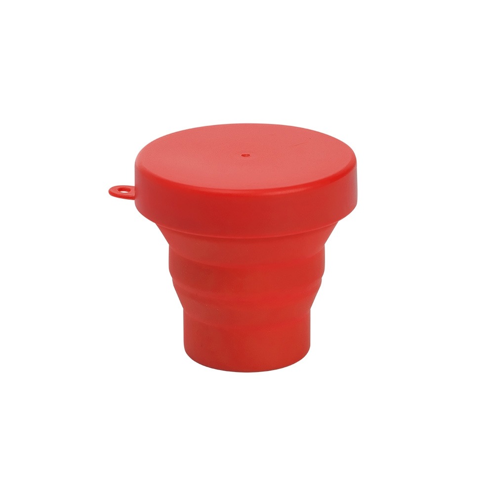 Copo Retratil de Silicone 150ml VERMELHO 17789