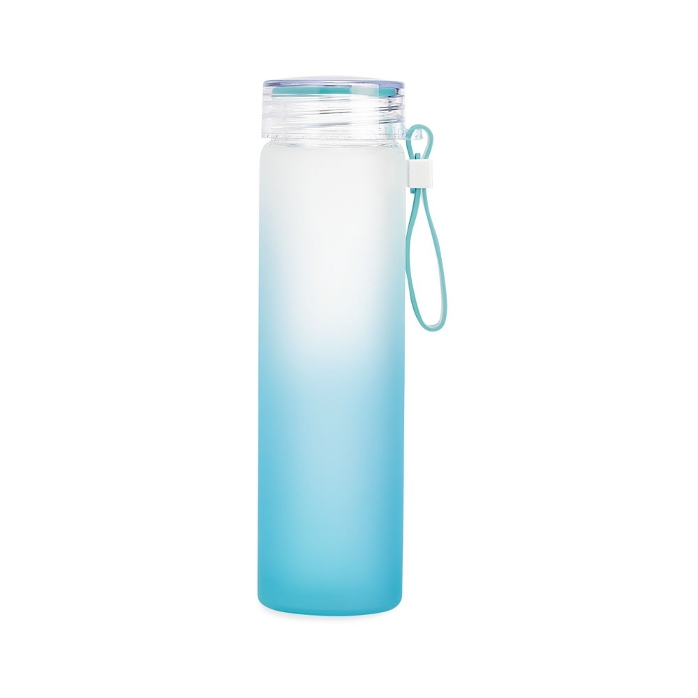 Garrafa de Vidro 450ml TURQUESA 15604