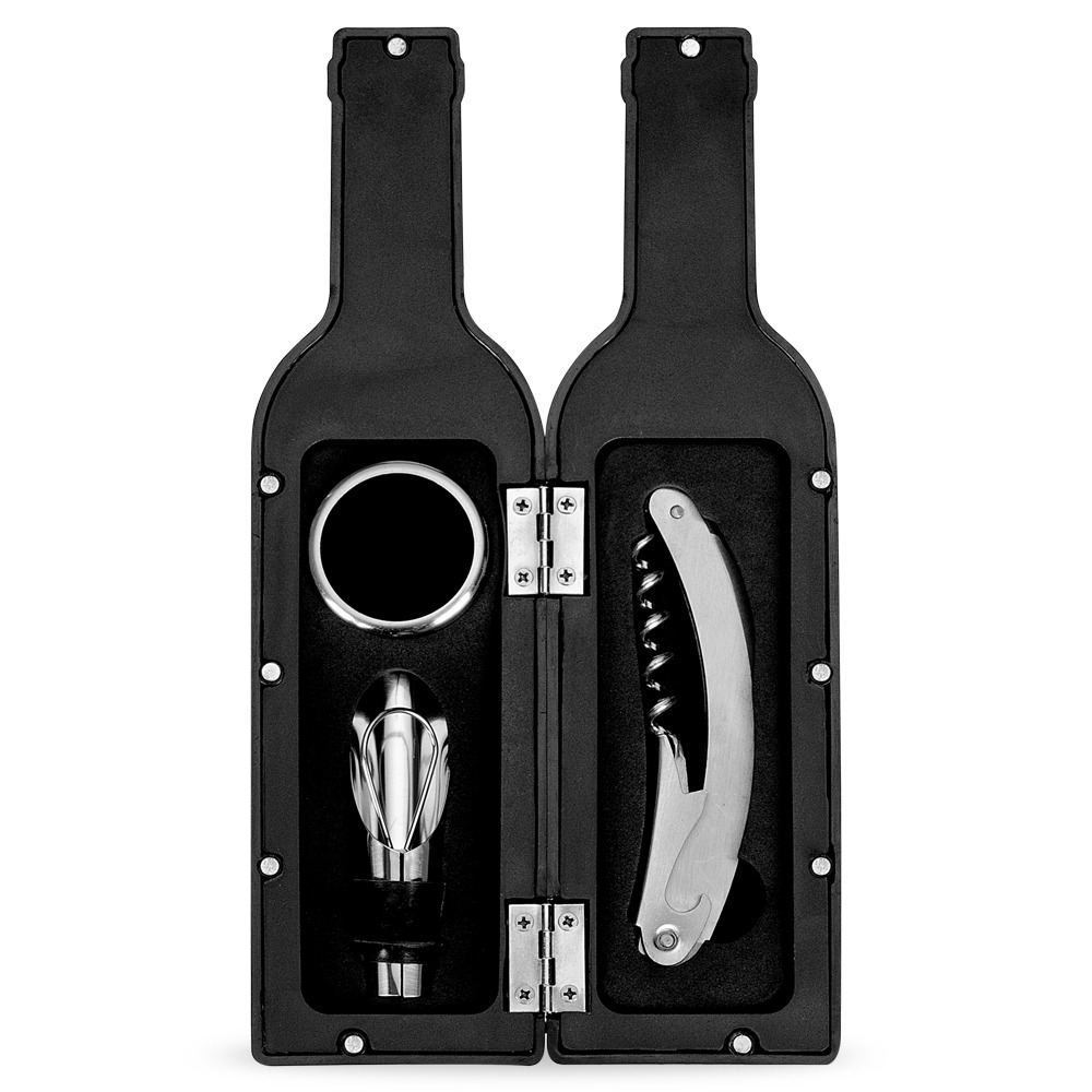 Kit Vinho Garrafa 3 pecas 228