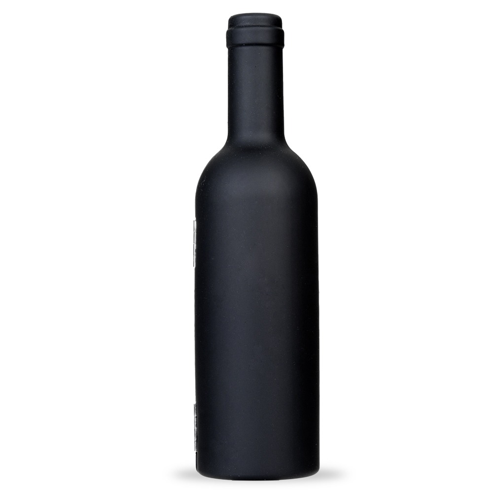 Kit Vinho Garrafa 3 pecas PRETO 3596d1