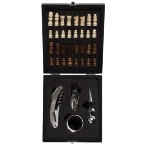 Kit Vinho Xadrez 4 pecas 225